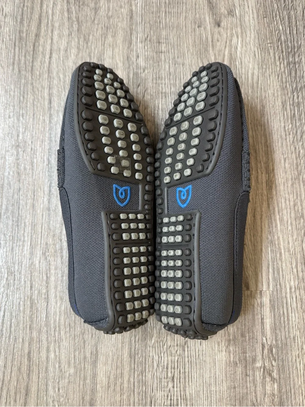 Rothy’s The Driving Loafer Gray Men’s Lightweight Comfort Casual Slip On Sz 7.5